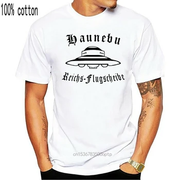2019 Moda Cool T-shirt homem HAUNEBU T-Shirt | Reichs-Flugscheibe | Neuschwabenland | Wehrmacht | WH 626-0